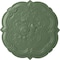Ekena Millwork Victorian Ceiling Medallion, Hand-Painted Athenian Green, 24 3/8"OD x 1"P CM24VIAGF - alternate 1